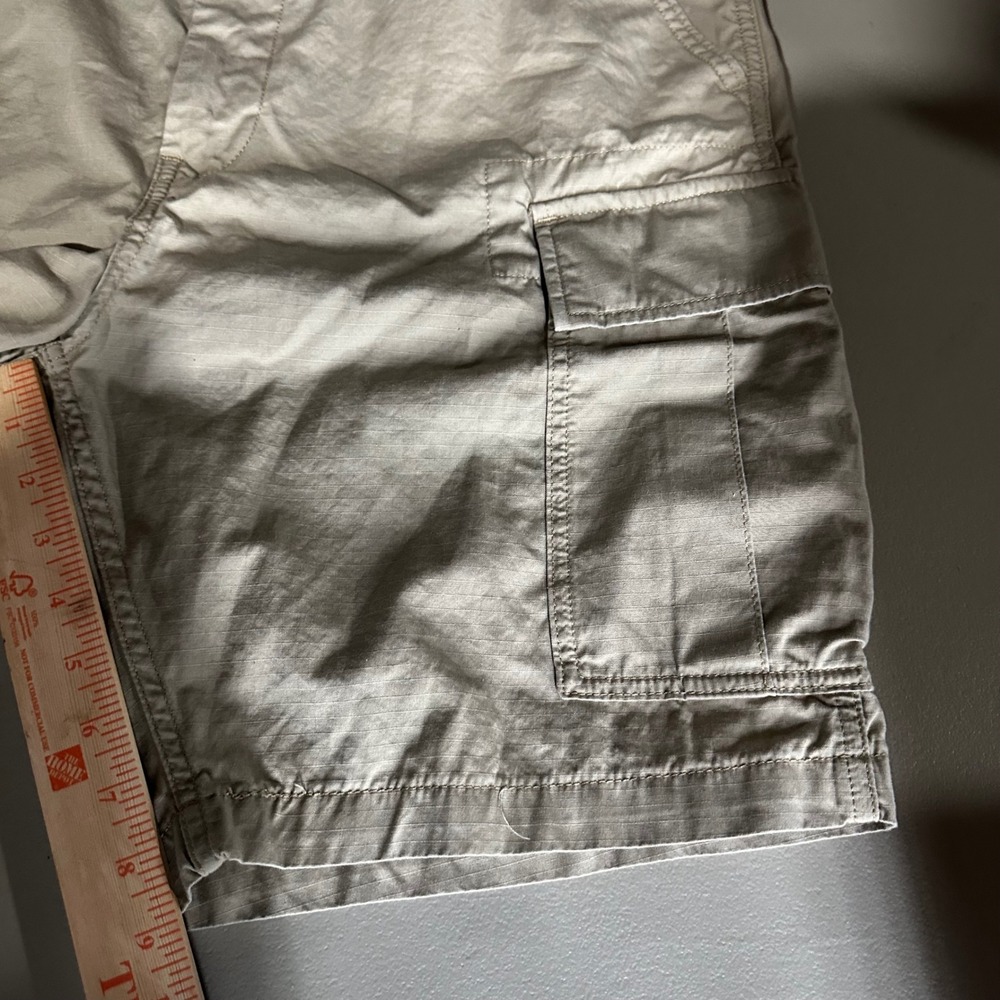 Levi's Cargo Shorts Mens 36 Tan Carrier Cargo Ripstop Multi-Pocket Outdoor - Picture 8 of 10